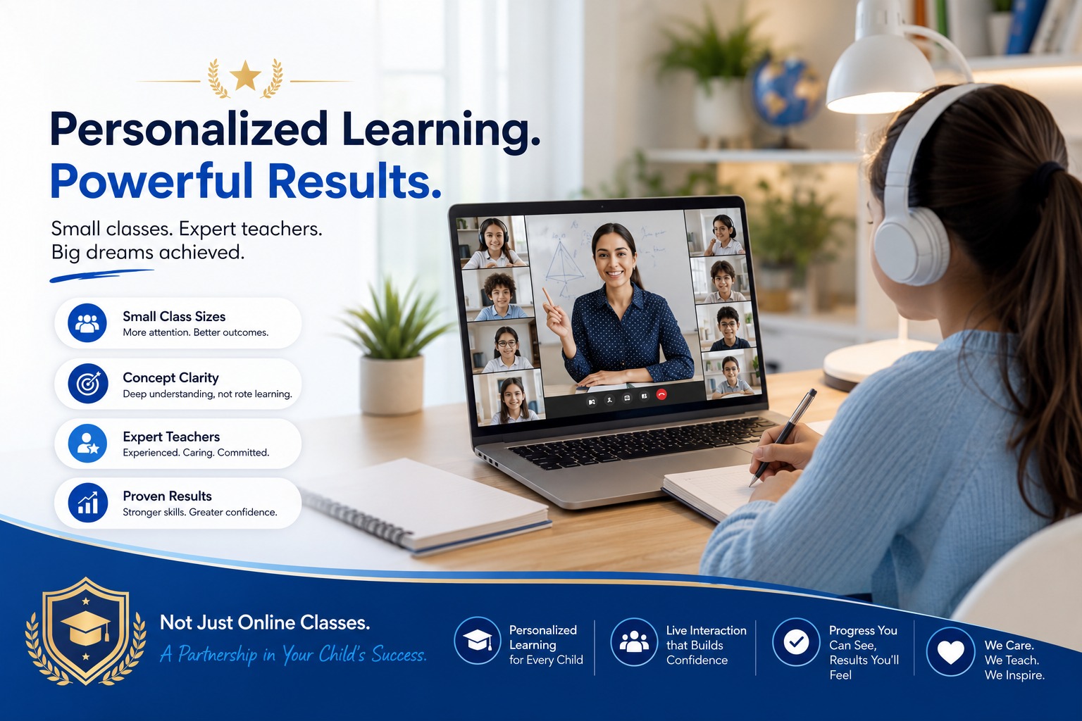 Student learning online